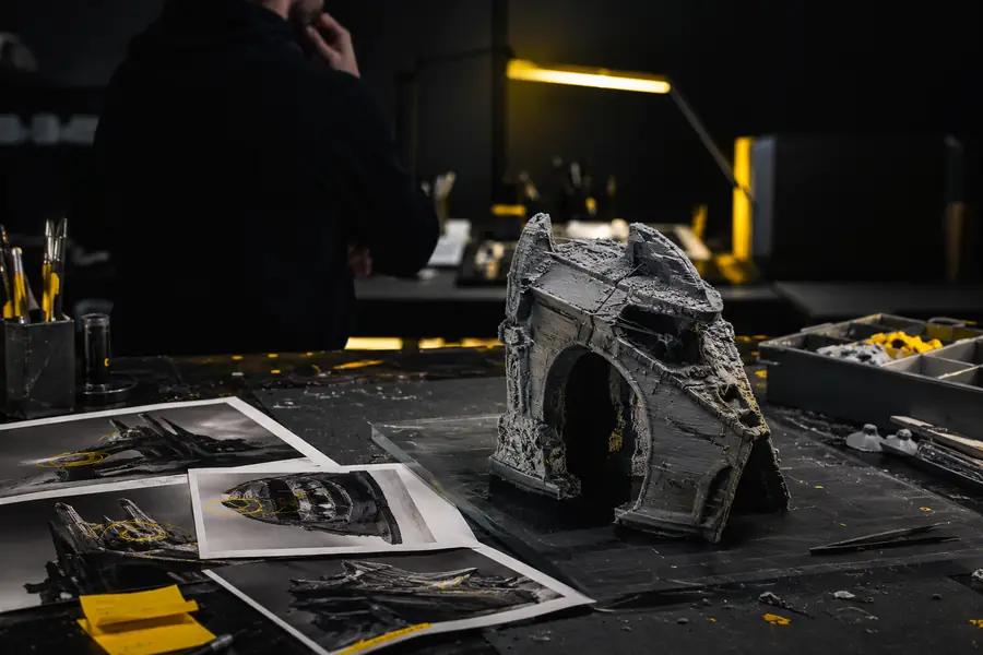 Unreviewed generated 3D asset on a dark workspace